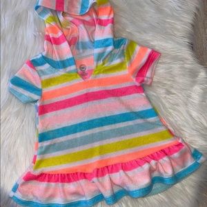 Never used Wonder Nation swimsuit cover up size 3/6 mo.